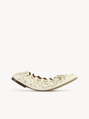 Ballet Flat Chloe Oracia Blanche | CHE-SR14266