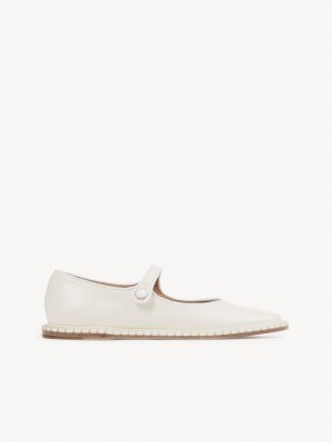 Ballet Flat Chloe Rubie Blanche | CHE-SR14259