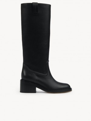 Botte Chloe Mallo High Noir | CHE-SR14235