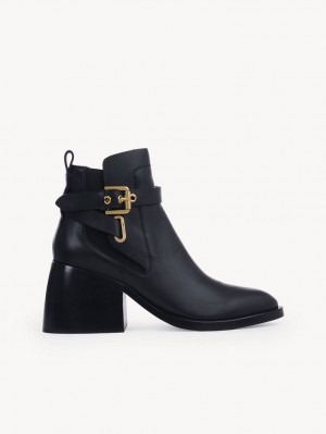 Bottines Chloe Averi Noir | CHE-SR14869