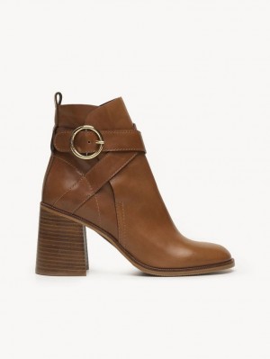 Bottines Chloe Lyna Marron | CHE-SR14883