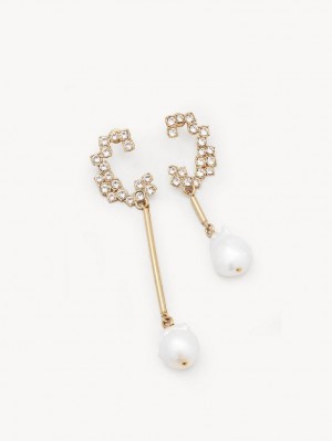 Boucles d'Oreilles Chloe Darcey Doré | CHE-SR14358