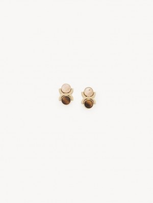 Boucles d'Oreilles Chloe Marcie Doré | CHE-SR14447