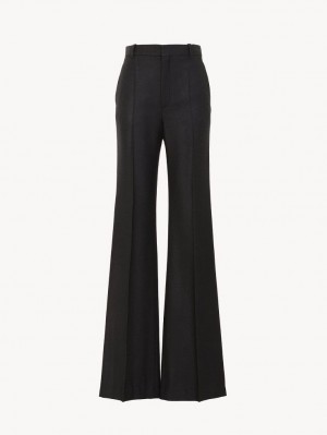 Costume Chloe Low-waist Flare Noir | CHE-SR14040