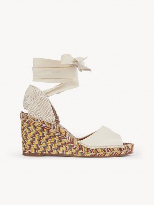 Espadrillas Chloe Piia Blanche | CHE-SR14149