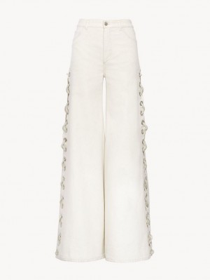 Jean Chloe Larges Rave Blanche | CHE-SR13982