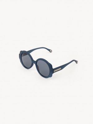 Lunette de Soleil Chloe Mirtha Bleu | CHE-SR14531