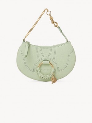 Mini Sacs Chloe Hana Clutch Vert | CHE-SR14770