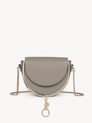 Mini Sacs Chloe Mara Evening Grise | CHE-SR14735