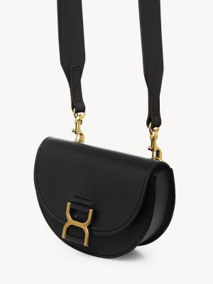 Mini Sacs Chloe Marcie Flap Noir | CHE-SR13710