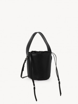 Mini Sacs Chloe Sense Bucket Noir | CHE-SR13702