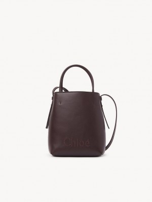 Mini Sacs Chloe Sense Tote Noir | CHE-SR13735