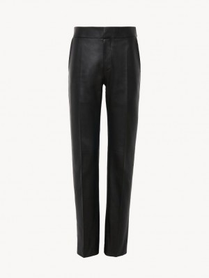 Pantalon Chloe Cigarette Noir | CHE-SR13974