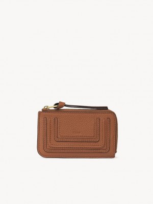 Porte-Monnaie Chloe Marcie Small Marron | CHE-SR14317