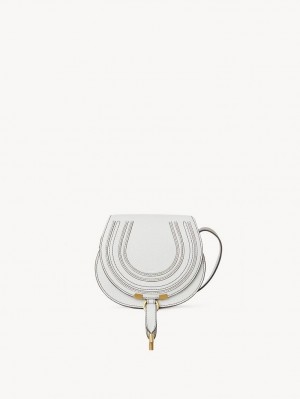 Sacs Crossbody Chloe Marcie Small Blanche | CHE-SR13502