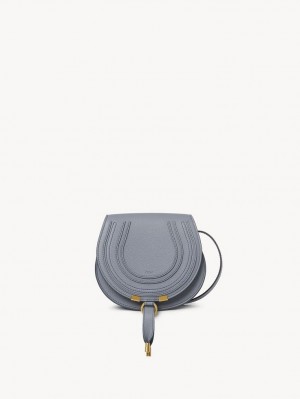 Sacs Crossbody Chloe Marcie Small Bleu | CHE-SR13593