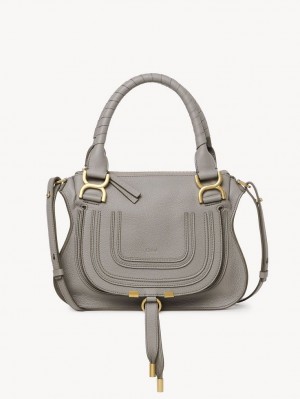 Sacs Crossbody Chloe Marcie Small Double Carry Grise | CHE-SR13547