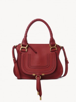 Sacs Crossbody Chloe Marcie Small Double Carry Rose | CHE-SR13584