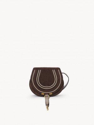 Sacs Crossbody Chloe Marcie Small Marron | CHE-SR13510