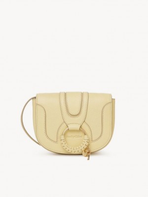 Sacs À Bandoulière Chloe Hana Mini Jaune | CHE-SR14693