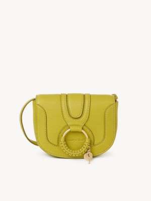 Sacs À Bandoulière Chloe Hana Mini Vert Olive Clair | CHE-SR14616