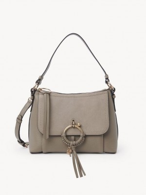 Sacs À Bandoulière Chloe Joan Small Grise | CHE-SR14678