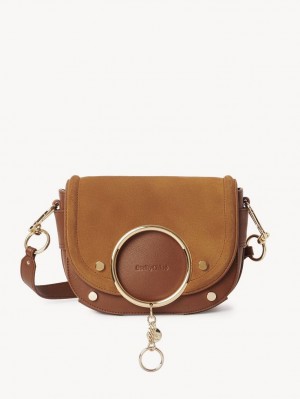 Sacs À Bandoulière Chloe Mara Marron | CHE-SR14651