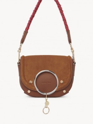 Sacs À Bandoulière Chloe Mara Marron | CHE-SR14654