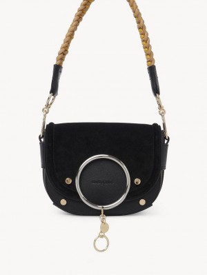 Sacs À Bandoulière Chloe Mara Noir | CHE-SR14653