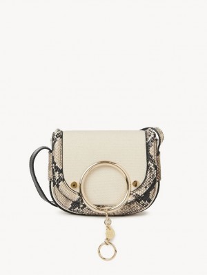 Sacs À Bandoulière Chloe Mara Small Beige | CHE-SR14595