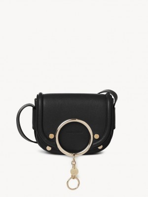 Sacs À Bandoulière Chloe Mara Small Noir | CHE-SR14619