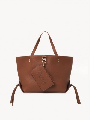 Sacs À Bandoulière Chloe Sense Small East-west Marron | CHE-SR13422