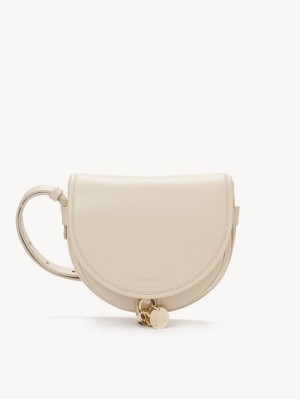 Sacs À Bandoulière Chloe Small Mara Saddle Beige | CHE-SR14628