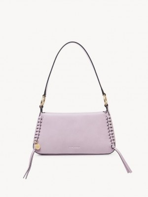 Sacs À Bandoulière Chloe Tilda Uette Violette | CHE-SR14669