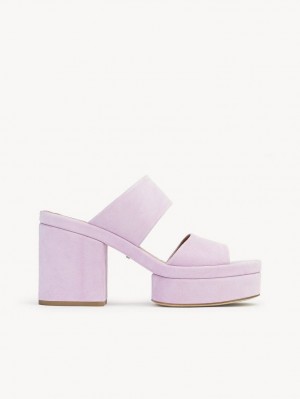 Sandale Chloe Odina High-heel Violette | CHE-SR14183