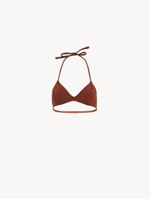 Tenue De Plage Chloe X Eres Papuasia Triangle Rouge | CHE-SR14128