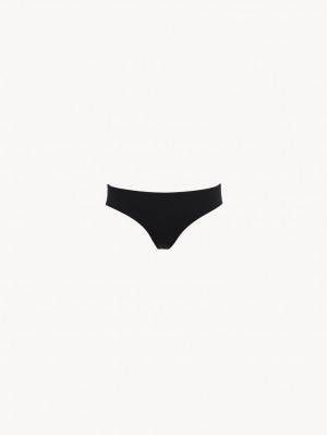 Tenue De Plage Chloe X Eres Paraguay Bikini Bottom Noir | CHE-SR14131