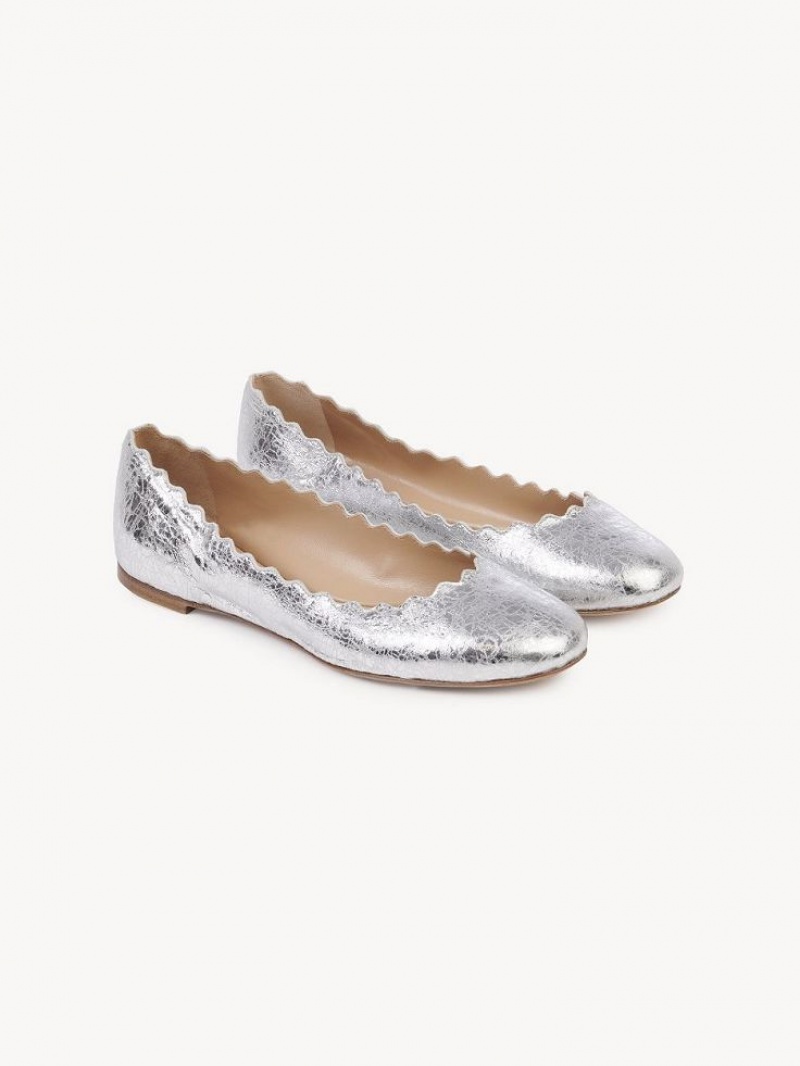 Ballet Flat Chloe Lauren Argent | CHE-SR14271