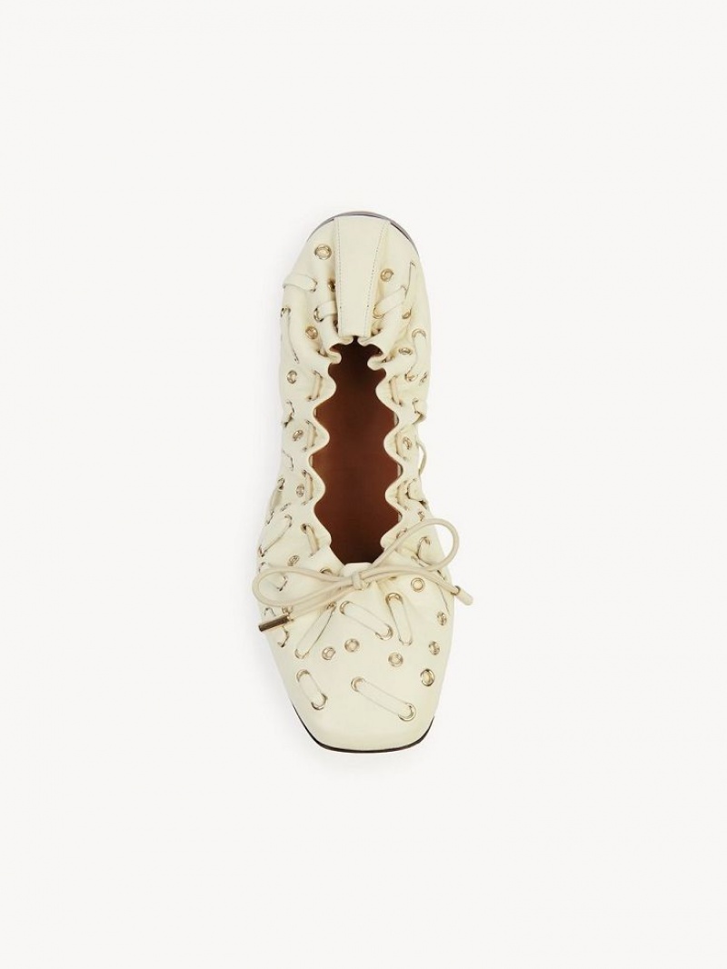 Ballet Flat Chloe Oracia Blanche | CHE-SR14266