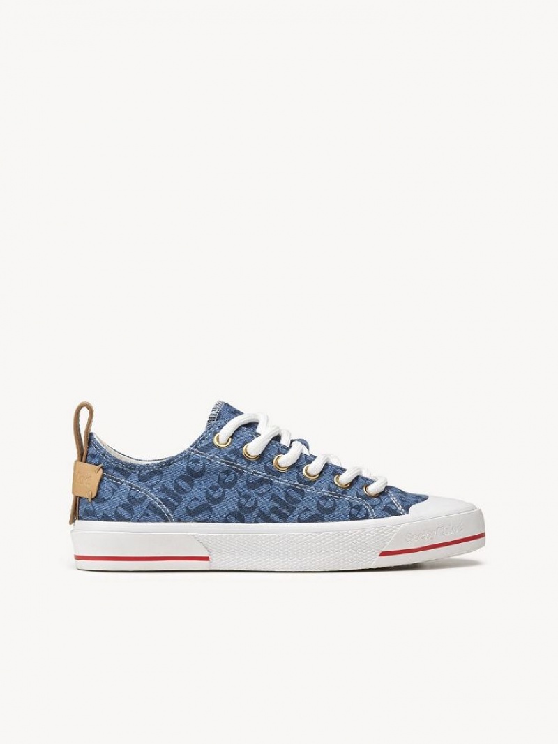 Basket Chloe Aryana Bleu | CHE-SR14846