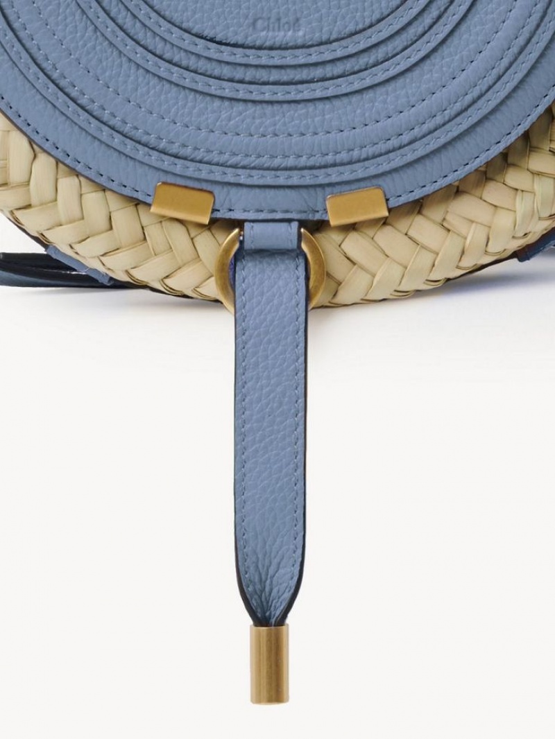 Baskets Chloe Marcie Cross-body Bleu Foncé | CHE-SR13638