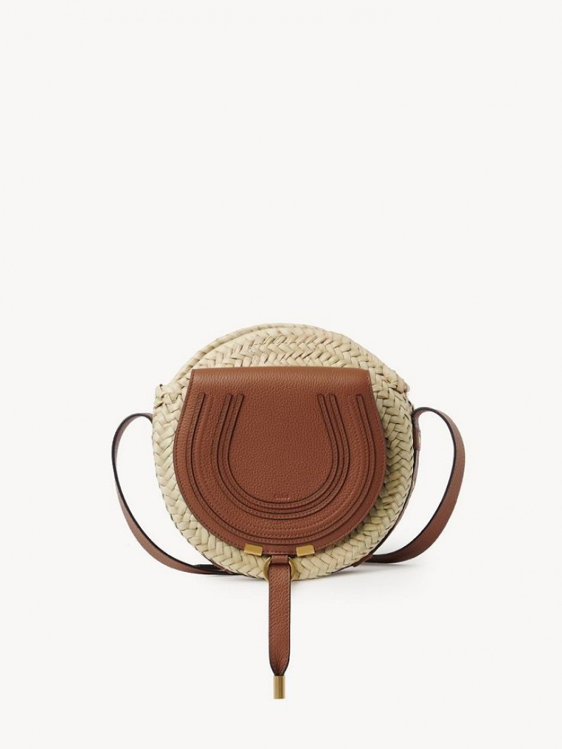 Baskets Chloe Marcie Cross-body Marron | CHE-SR13639