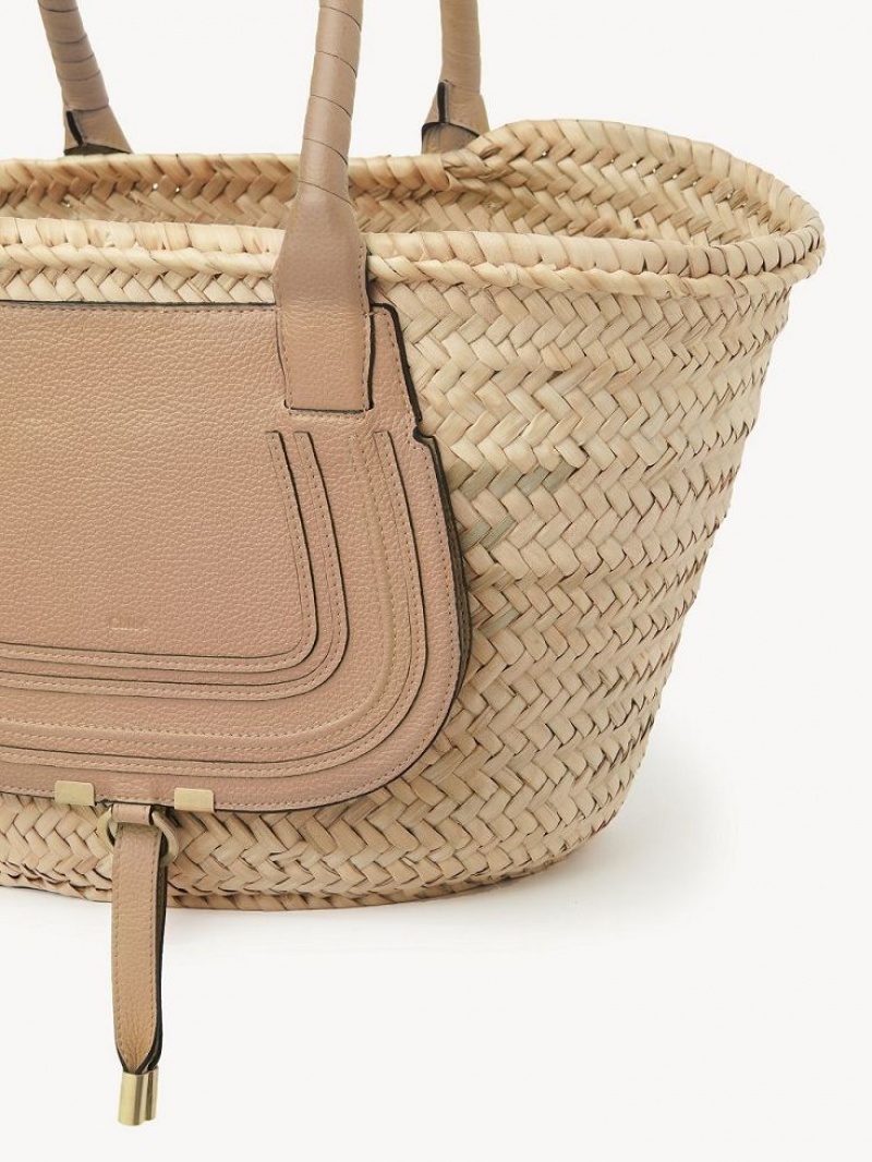 Baskets Chloe Medium Marcie Marron Clair | CHE-SR13633