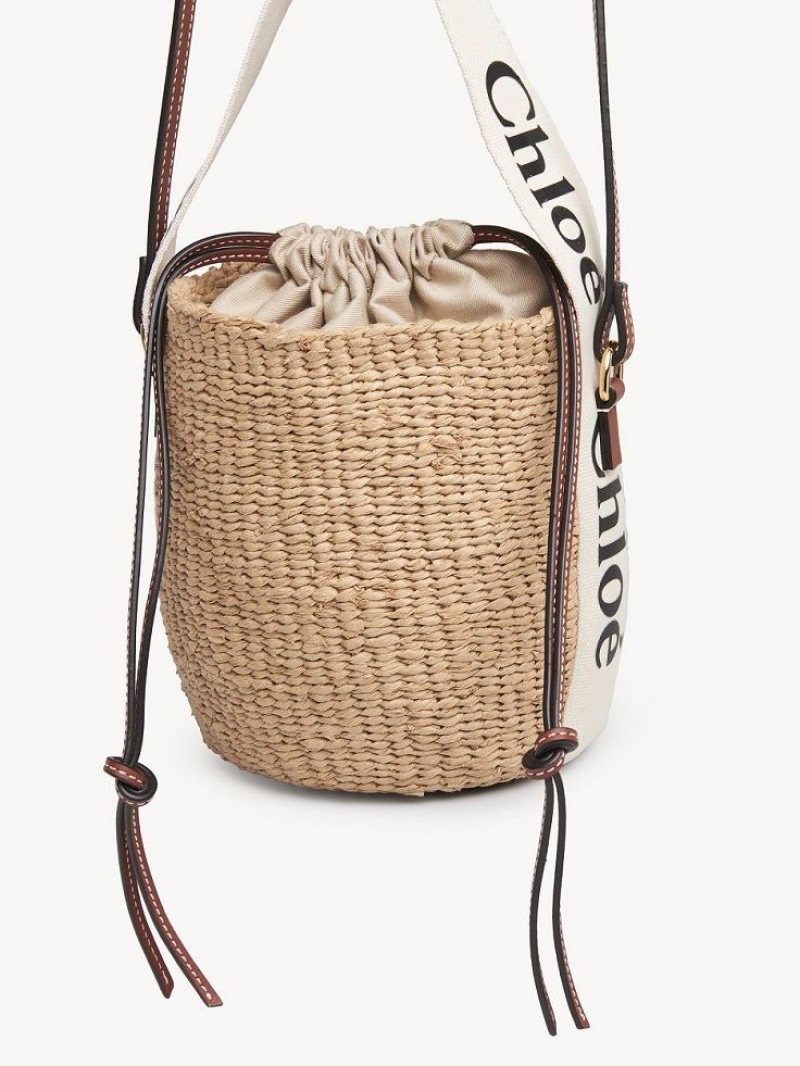 Baskets Chloe Small Woody Blanche | CHE-SR13657