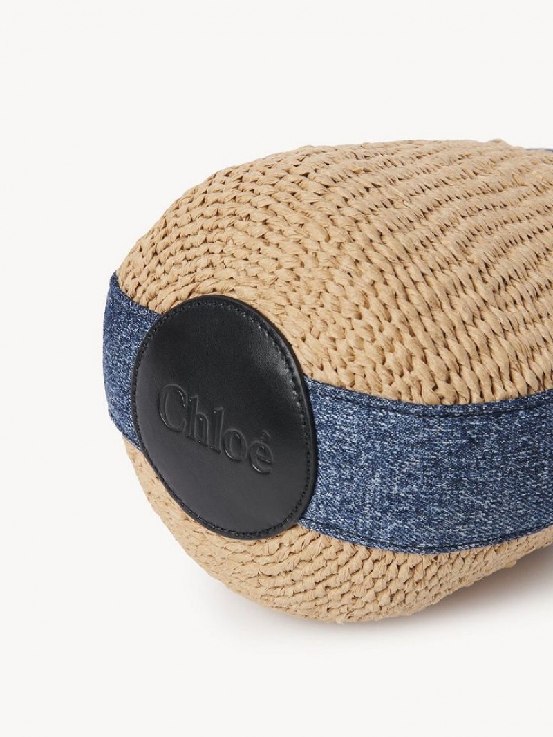 Baskets Chloe Small Woody Bleu | CHE-SR13650