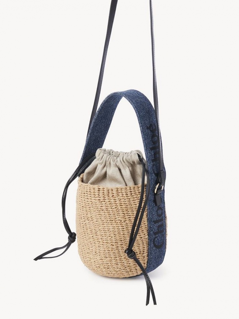 Baskets Chloe Small Woody Bleu | CHE-SR13650