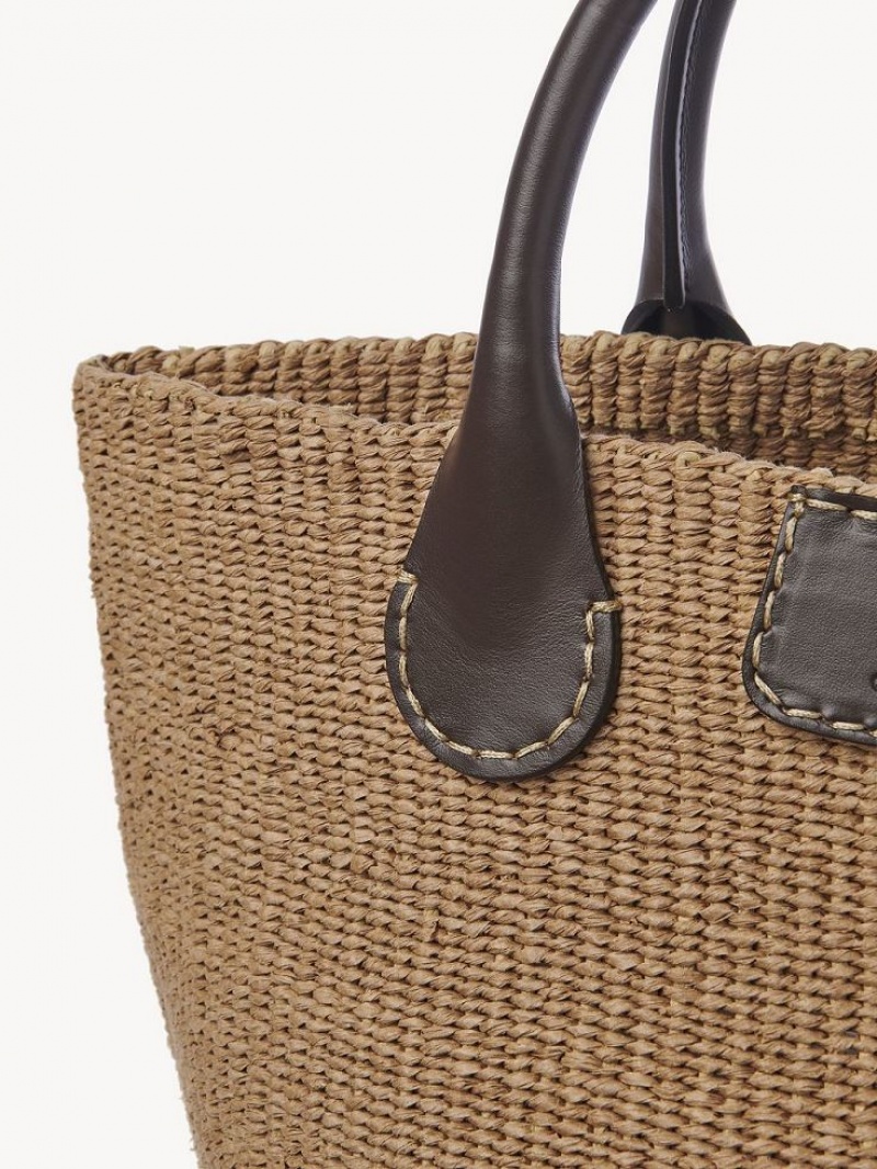 Baskets Chloe X Eres Palma Large Marron | CHE-SR13640