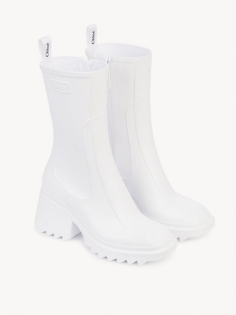 Botte Chloe Betty Rain Blanche | CHE-SR14215