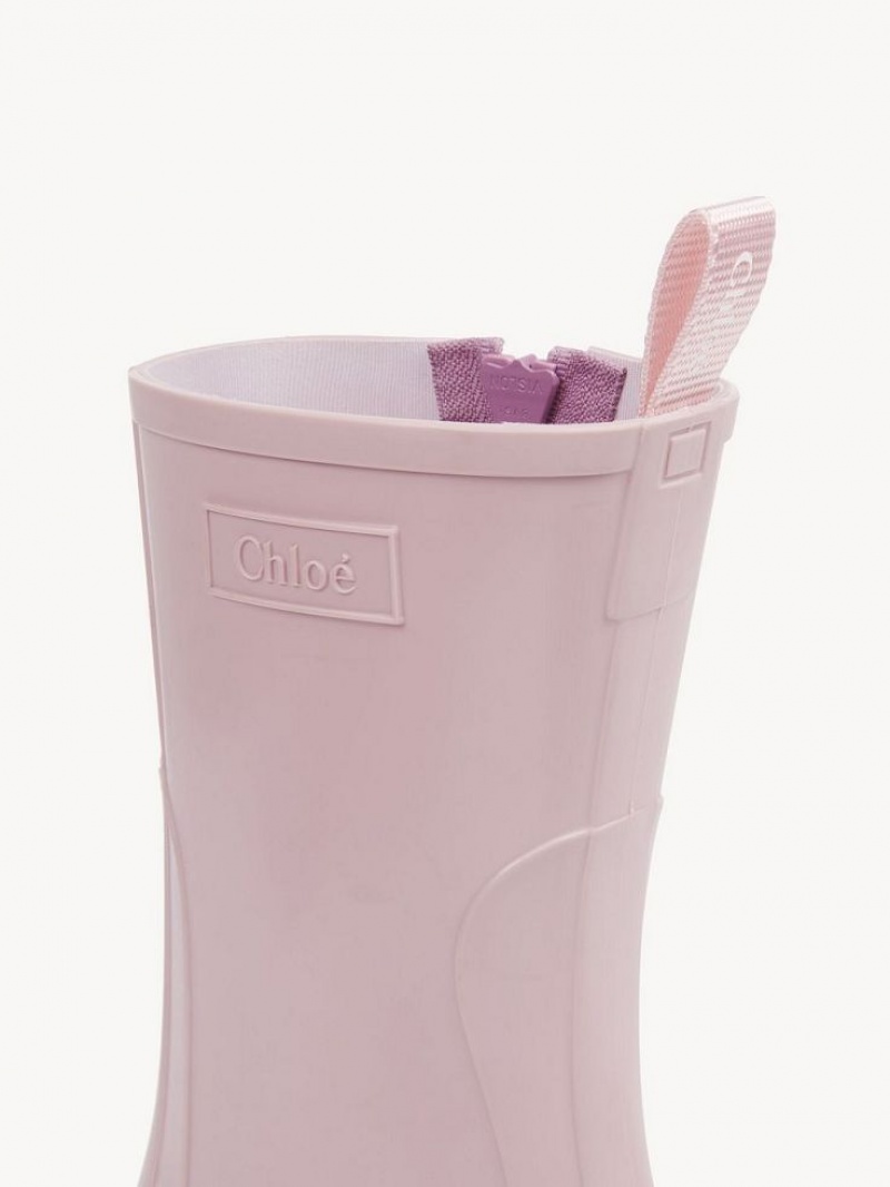 Botte Chloe Betty Rain Violette | CHE-SR14196