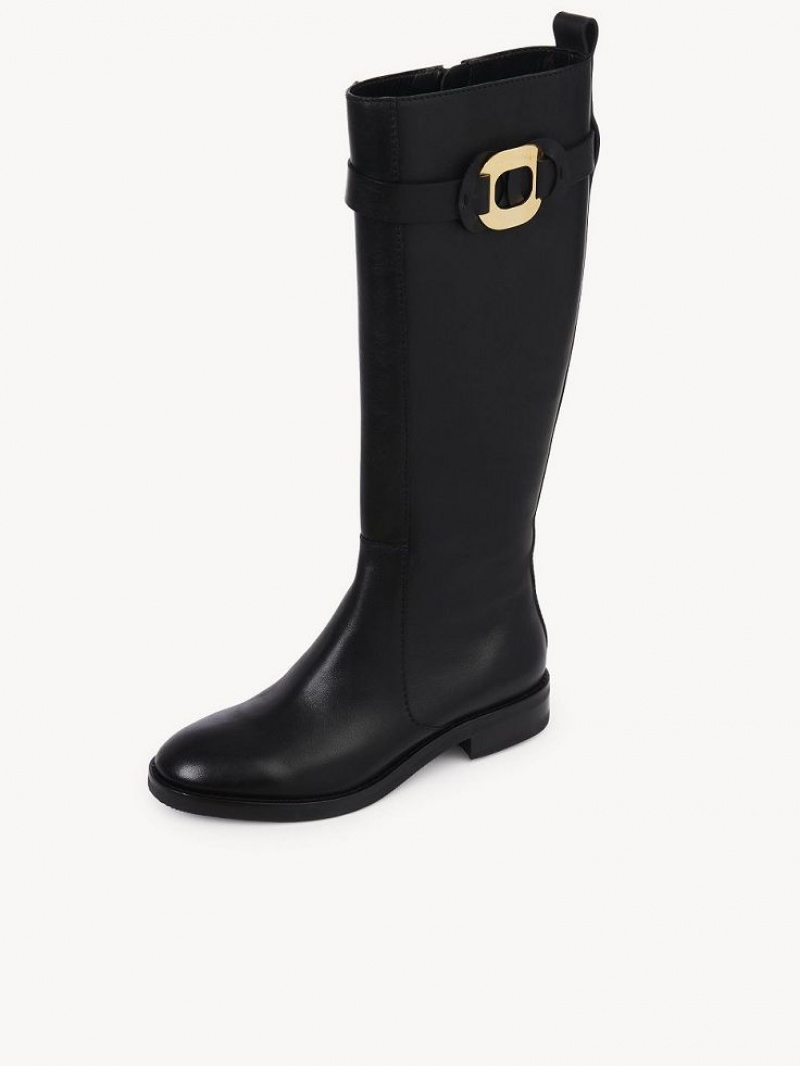 Botte Chloe Chany Plates High Noir | CHE-SR14872